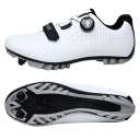 Unisex cyklistické boty s otočným zapínáním a páskem nylon PU kůže EVA bavlna pro silniční i horskou cyklistiku 2