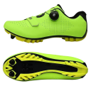 Unisex cyklistické boty s otočným zapínáním a páskem nylon PU kůže EVA bavlna pro silniční i horskou cyklistiku 4