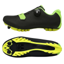 Unisex cyklistické boty s otočným zapínáním a páskem nylon PU kůže EVA bavlna pro silniční i horskou cyklistiku 6