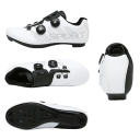 Unisex cyklistické boty s otočným zapínáním a páskem včetně kufrů nylon PU kůže EVA bavlna pro silniční i sportovní cyklistiku 9