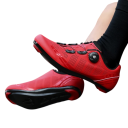 Unisex cyklistické boty s otočným zapínáním a perforací nylon lycra EVA pevná konstrukce pro silniční cyklistiku 5