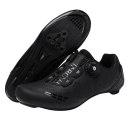 Unisex cyklistické topánky s otočným zapínaním a perforáciou nylon lycra EVA pevná konštrukcia pre cestnú cyklistiku 2
