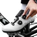 Unisex kerékpáros cipők dupla forgócsattal és tartozék klipszekkel nylon PU bőr EVA pamut országúti és sport kerékpározáshoz 7