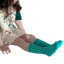 Unisex Kinder Sokken 3 Paar Kleurrijke Sokken met Strepen, Stippen en Print van Meisje Katoen Polyester Elastaan Zachte Comfortabele Sokken voor Kinderen 4