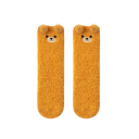 Unisex Kinder Winter Sokken 0–5 Jaar Gevoerde Sokken met Bont Effen Sokken met Dierenmotieven Katoen Polyester Warme Sokken 10