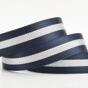 Unisex lærredsbælte med dobbelt metalringspænde Justerbart sort tekstilbælte Modetilbehør til jeans og shorts 3