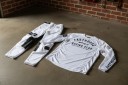Unisex Motocross Set Long Sleeve Jersey and Pants with Mesh Sides Made of Polyester and Nylon Dark Green with Yellow Accents For Motorcycle 2