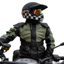Unisex motorcykel regnjacka och byxor vattentät skydd mot regn polyester TPU för motorcykelkörning 3