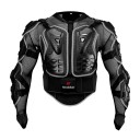 Unisex motorcykeljakke med fuld kropsbeskyttelse, ryg, bryst, albue, skulderbeskytter, enduro, motocross, racing, mesh, lycra, plastik, hoftebælte 3