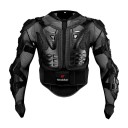 Unisex motorcykeljakke med fuld kropsbeskyttelse, ryg, bryst, albue, skulderbeskytter, enduro, motocross, racing, mesh, lycra, plastik, hoftebælte 1