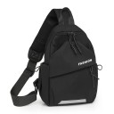 Unisex Nylon Bröstväska Över Axeln Justerbar Rem Blixtlåsstängning Lätt Sportväska Utomhus Reseficka 5