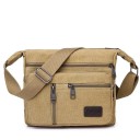 Unisex plátená taška cez rameno 31×11×24 cm Ležérny batoh a crossbody kabelka Pánska dámska cestovná taška Peňaženka do mesta aj na výlety 10