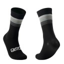 Unisex sportskompressionssokker EUR 37-45 udendørs skridsikre hurtigttørrende nylon elastiske komfortable 2