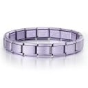 Unisex Sternfarbener 18-teilig Italienischer Anhänger aus Edelstahl 9 mm Moderner Design für Männer und Frauen Stilvoller Schmuck 1