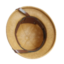 Unisex stro legerhoed 56-60 cm zomerzonnehoed voor mannen en vrouwen met lint brede rand 7 cm modeaccessoire lente zomer herfst 3