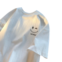 Unisex T-shirt με εκτύπωση χαριτωμένων γατών και αγγλικών επιγραφών Cat Happy Καφές Ice Coffee Design Αστείο T-shirt με εικονογραφήσεις για ελεύθερο χρόνο 2