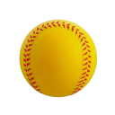 Unisex tréningový softballový lopta PU pena 7 cm Ľahký odolný elastický baseballový lopta pre dospelých Vnútorný vonkajší rekreačný šport 3
