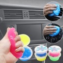 Universal Cleaning Gel Substance for Keyboards and Car Interiors Removes Dust and Dirt from Narrow Spaces and Gaps Volume 60 ml 6