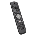 Universal Ersatzfernbedienung für Philips Smart TV mit Netflix-Taste Kompatible Fernbedienung für 2x AAA Batterien TV Fernbedienung 1