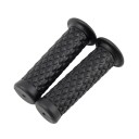 Universal Handlebar Grip 125 x 24 x 34 mm Moto Grips for Honda Suzuki Yamaha Kawasaki Scooters Motorcycle Accessories Cafe Racer Retro Style 2