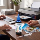 Universal Ink 100 ml Water-Based with Syringe for HP Canon Epson and Brother for Refilling Cartridges Deskjet and CISS 19