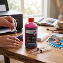 Universal Ink 250 ml Refill Kit with 2 Syringes for Canon HP and Epson 301 302 304 305 Deskjet and EcoTank 16