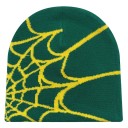 Universal Knitted Beanie 22 × 22 cm For Men and Women Y2K Style with Spider Web Design Fashion Beanie Four Seasons for Outdoor Sports and Horse Riding 8