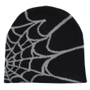 Universal Knitted Beanie 22 × 22 cm For Men and Women Y2K Style with Spider Web Design Fashion Beanie Four Seasons for Outdoor Sports and Horse Riding 6