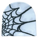 Universal Knitted Beanie 22 × 22 cm For Men and Women Y2K Style with Spider Web Design Fashion Beanie Four Seasons for Outdoor Sports 3