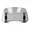 Universal Motorcycle Windscreen Extension Adjustable Wind Deflector 300 x 155 mm ABS Plastic For Motorcycle and Scooter 5