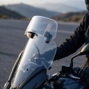 Universal Motorcycle Windscreen Extension Adjustable Wind Deflector 360 x 140 mm from ABS Plastic for Motorbike and Scooter 10