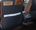 Universal PU Leather Waterproof Rear Car Seat Protector with Pockets 5