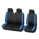 Universal Seat Covers 2+1, Polyester, for Driver's Seat and Two Passenger Seats 5
