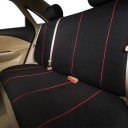 Universal Seat Covers for 5 Seats Protective Car Covers for Front and Rear Seats Headrest Cover Set Breathable Fabric Car Covers 5
