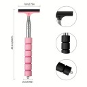 Universal Telescopic Car Wing Mirror Squeegee 21x96 cm Stainless Steel Squeegee with Rubber Blade for Cleaning Car Windows and Glass 7