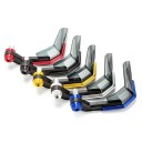 Universal Windshield Handlebar Protector for Motorcycle, Scooter and Electric Bicycle Brake Lever Protection with Aluminium Reinforcement in Various Colours 1