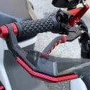 Universal Windshield Handlebar Protector for Motorcycle, Scooter and Electric Bicycle Brake Lever Protection with Aluminium Reinforcement 14