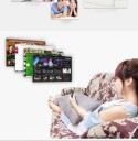 Universal Wireless Remote Control with Gyroscopic Mouse for Smart Television, Computer and Projector USB Receiver 2.4 GHz Range 20 m 8 Buttons 4