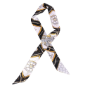 Universal Women's Scarf 4 × 100 cm Small Long Thin Stylish Accessory Head Scarf Hairband Handbag Handle Decoration 5