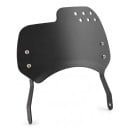 Universeel voorruit voor motorfiets Voor ronde lichten 6–8 inch Aluminium scherm en roestvrijstalen houder Winddeflector 1