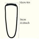 Universel opbevaringsholder med håndtag Total længde 56 cm Organisator til slanger, kabler og reb Holder til hjemmet eller garagen 2