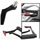 Universele CNC aluminium handvatbeschermers 7/8" 22 mm Beschermende handvatten voor rem en koppeling Motorfiets Scooter Enduro Kleuraccessoires 8