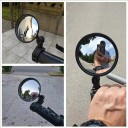 Universele ronde achteruitkijkspiegel voor fietssturen met draaikoppeling voor veiliger rijden - 1 st. 2