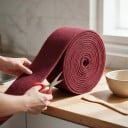 Universele schuurdoekrol 12,7 x 100 cm Dikte 8 mm Nylon doek Kastanjebruin Voor het opschuren van lak en het voorbereiden van oppervlakken 6