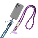 Universele telefoonkoord voor om de nek Gevlochten band voor mobiel, telefoonriem, telefoonhouder, versiering voor rugzak, camera 2