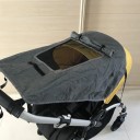 Universele zonnekap voor kinderwagens met UV-bescherming voor ramen. Zonnekap voor autostoel en diepe en sportkinderwagen. 5