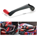 Universella CNC aluminium skydd för reglage 7/8" 22 mm Skyddande spakar för broms och koppling Motorcykel Scooter Enduro Färgglada tillbehör 7