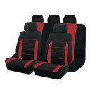 Universelle Autositzbezüge für 5 Sitze Schonbezüge für Vorder- und Rücksitze Set Autositzbezüge mit Rückenlehnenbezügen Polyester Einfache Montage 4
