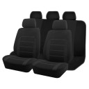 Universelle Autositzbezüge für 5 Sitze Schonbezüge für Vorder- und Rücksitze Set Autositzbezüge mit Rückenlehnenbezügen Polyester Einfache Montage 3