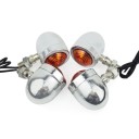 Universelle motorcykeladvarselslamper 4 stk. 4